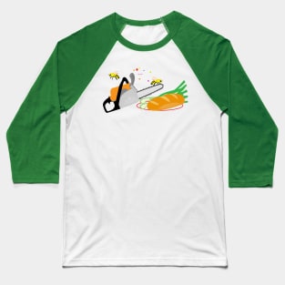 Chainsaw and braid Baseball T-Shirt